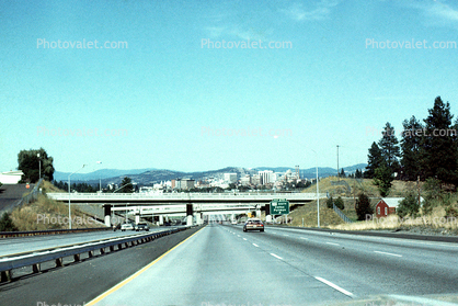Intersate Highway I-90, Road, Spokane, August 1976