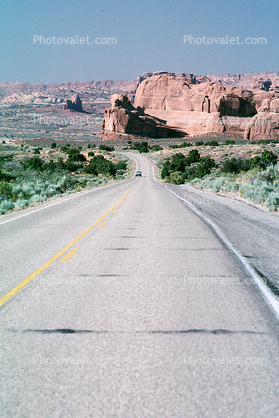 Arches National Park, Highway, Roadway, Road