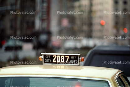 Taxi Cab, Car, Automobile, Vehicle, New York City