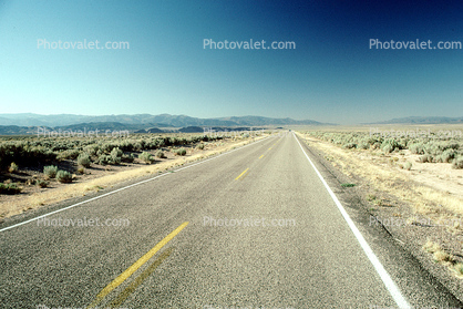 long lonesome Highway, Roadway, Road, desert