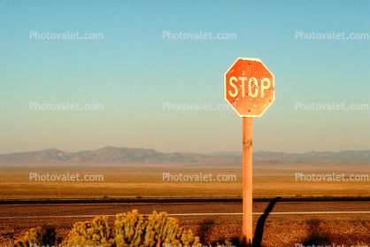 STOP, Supai, Highway, Roadway, Road