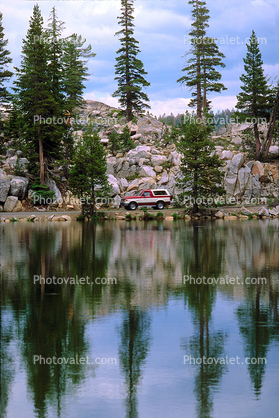 Mosquito Lake, Pond, reflections, Trees