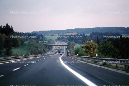 near Prague, Highway, Roadway, Road
