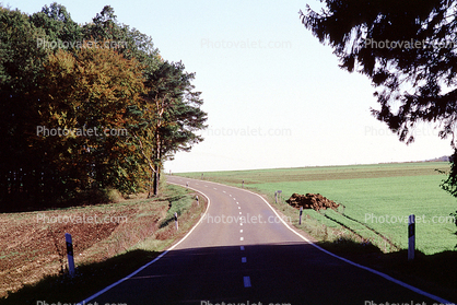 Bavaria, Road, Roadway, Highway