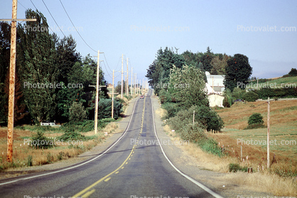 Blaine, Road, Roadway, Highway