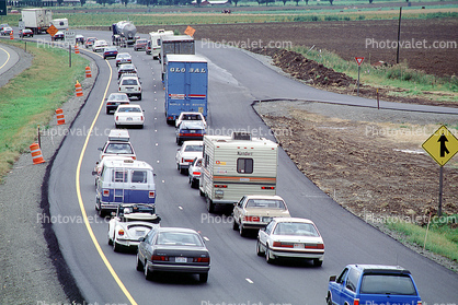 congestion, Vehicle, Car, Automobile, Sedan, Traffic Jam, Skagit County, Level-F traffic