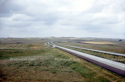 Highway, Roadway, Road, North Dakota