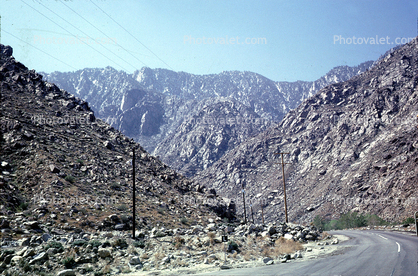 Road, Roadway, Highway, Palm Springs, California