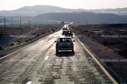 Dead Sea, Jordan Valley, Road, Roadway, Highway