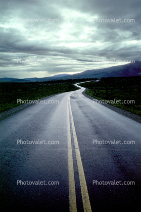 S-Curve, Road, Roadway, Highway