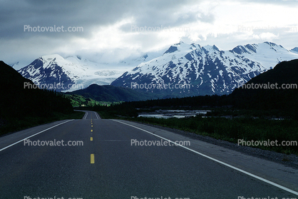 Road, Roadway, Highway-4, Alaska Range