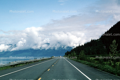 Road, Roadway, Highway-1, Portage, Kenai Peninsula