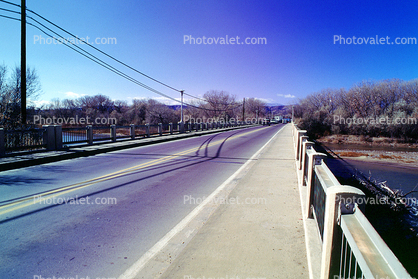 Bridge Railing, Road, Roadway, Highway, Rio Grande River