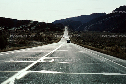 Road, Roadway, Highway 160, near Kayenta, Arizona