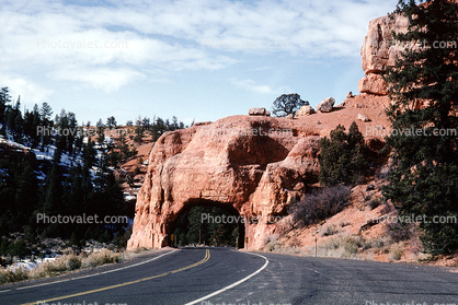 Road, Roadway, Highway 12, Red Canyon, Utah