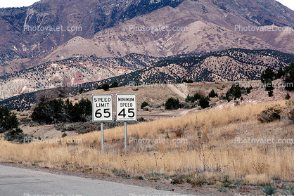 Road, Roadway, Highway I-15, Minimum Speed Limit