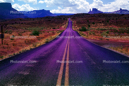 Road, Roadway, Highway 128, near Moab, Utah