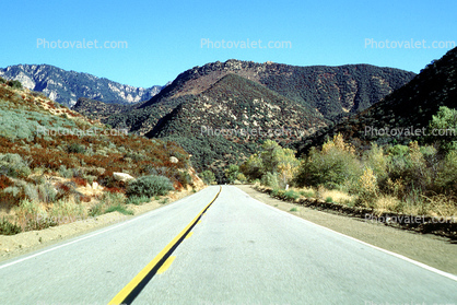 Ojai, Central California, Road, Roadway, Highway