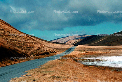 Road, Roadway, Highway, Carizo Plain, Central California