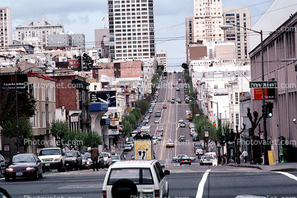 Van Ness and California Streets, City Street