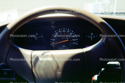 steering wheel, speedometer, Toyota, dial