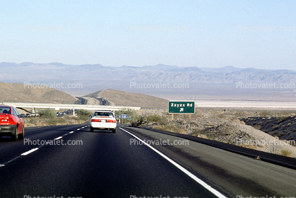 Zzyzx Road, Interstate Highway I-15, San Bernardino County