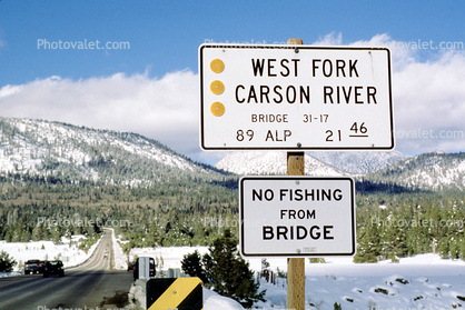 West Fork Carson River, bridge 31-17, Sierra-Nevada Mountains, California