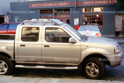Izzy's Steaks & Chops, pick-up cab truck