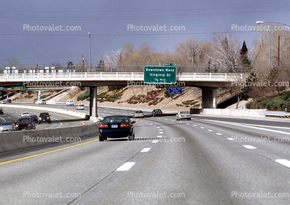 Curve, dotted line, Road, Roadway, Highway, Freeway, Interstate, Interstate Highway I-80