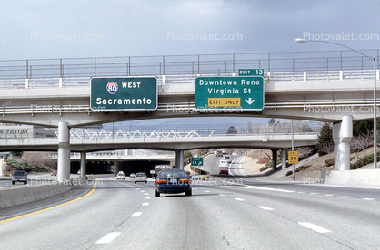 Interstate Highway I-80, Road, Roadway, Highway, Freeway, Interstate