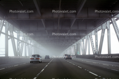Fog, Level-A Traffic, Road, Roadway, Highway, cars