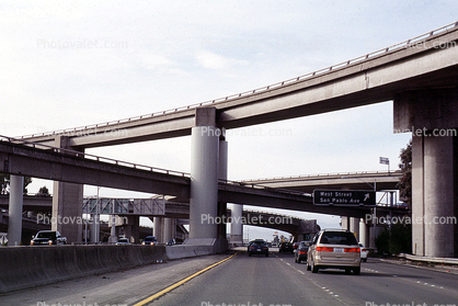 overpass US Highway 101, Freeway, Highway, Interstate, Road