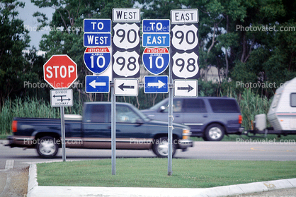 every-which-way, Highway-90, Mobile Alabama