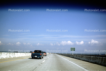 Interstate Highway I 275, US-19, Road, cars, lanes, Entering Manatee County, St Petersburg