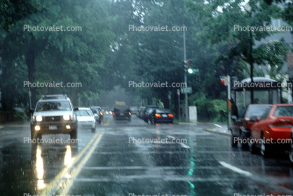 Rain, Inclement Weather, Car, Sedan, Automobile, Vehicle, Washington-DC