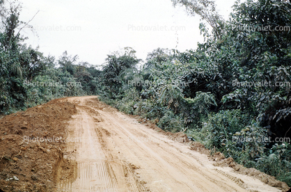 Dirt Road, unpaved, South Africa, 1958, 1950s