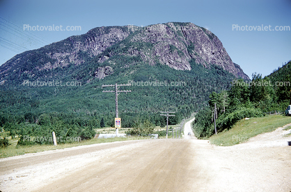 Dirt Road, Roadway, Highway, Laurentide 1958, 1950s