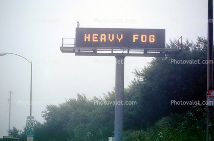 Heavy Fog, Golden Gate Bridge