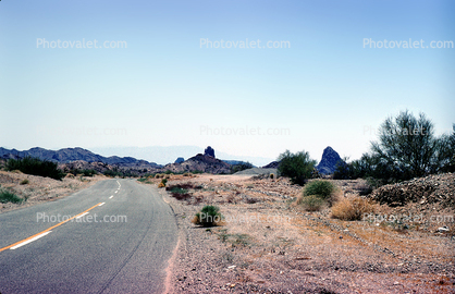 Road, Highway, Desert