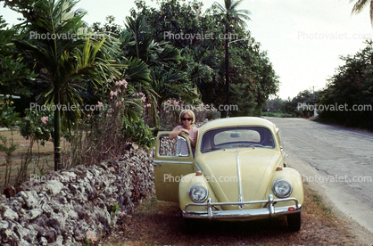 VW-Bug, Volkswagen-Bug, Road, Highway, Volkswagen-Beetle, May 1970, 1970s