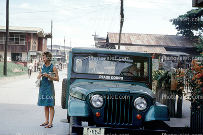 Peace Corps, Jeep, Phillipines, 1960s
