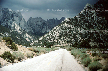 Eastern Sierra-Nevada Mountains, Road, Highway