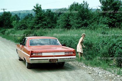 Plymouth Fury III, Road, Highway, Canadagua, 1968, 1960s