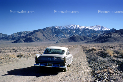 1957 Plymouth Belvedere, Wildrose Peak, Death Valley, January 1962, 1960s