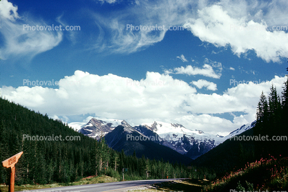 Clouds, Rogers Pass, Glacier National Park, British Columbia