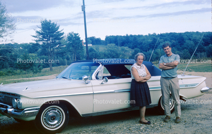Chevy Impala, Car, automobile, vehicle, September 1965, 1960s