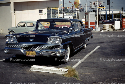1959 Ford Galaxie, car, automobile, 1950s