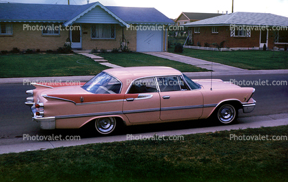 1957 Dodge Custom Royal Lancer, Houses, Homes, buildings, 1950s