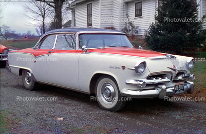 1955 Dodge Royal Lancer, two-door coupe, 1950s