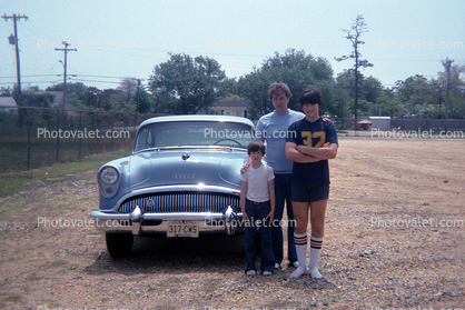 1954 Buick Special, boys, men, 1950s